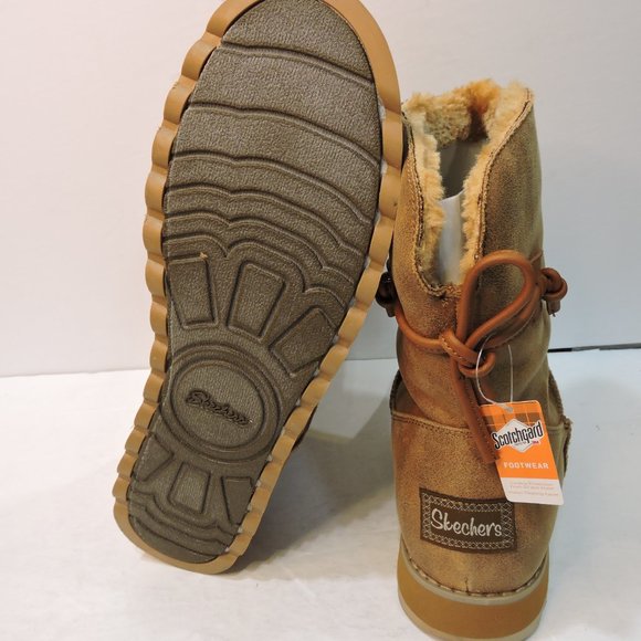 Skechers Keepsakes Hearth Brown Winter Boots - Picture 3 of 4